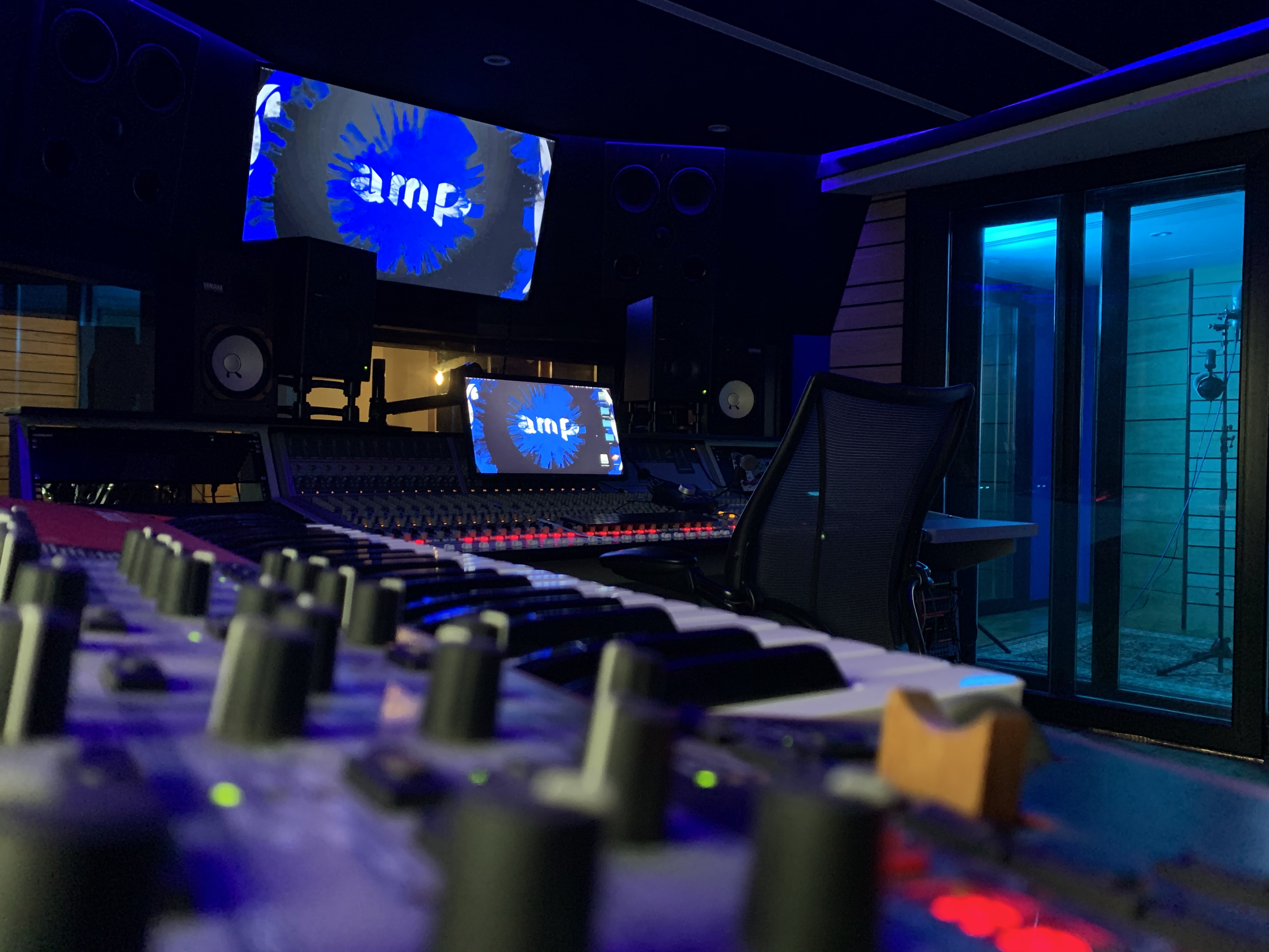 AMP Studios mixing console